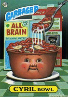 CYRIL Bowl Funny Sticker Name Decal