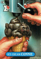 Ice Cream CONNIE Funny Sticker Name Decal