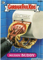 Muddy BUDDY Funny Decal Name Sticker