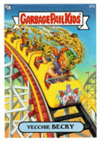 Yecchie BECKY Gross Sticker Funny Name Decal