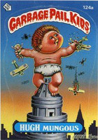 HUGH Mungous Funny Sticker Name Decal