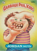 JORDAN Nuts Funny Decal Name Sticker