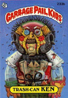 Trach Can KEN Funny Decal Name Sticker