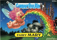Fairy MARY Funny Sticker Name Decal