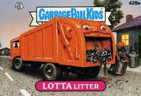 LOTTA Litter Funny Decal Name Sticker