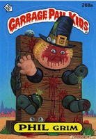 PHIL Grim Funny Decal Name Sticker