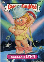 Porcelain LYNN Funny Decal Name Sticker