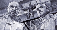 Breaking Bad Drawing Blue Meth Lab