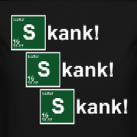 Breaking Bad Skank Diecut Decal