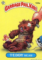 TEDDY Bear Funny Decal Name Sticker