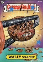 WALLY Walnut Funny Decal Name Sticker