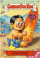 Waxed ZACK Funny Decal Name Sticker