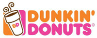 Dunkin' Donuts Logo FOOD STICKER