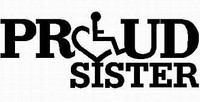 3E LOVE proud sister diecut vinyl decal