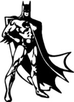 Batman Standing Decal
