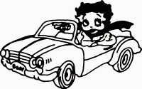 Betty Boop Decals 7 Betty Boop Decals 7
