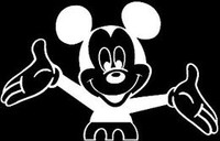 Mickey Mouse Welcome Decal Sticker