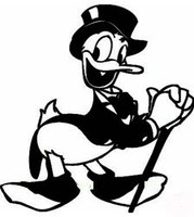 Diecut Donald Duck Stickers 2901