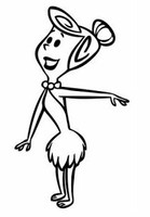 Flintstones Die Cut Stickers 1