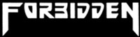 forbidden die cut band decal