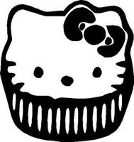 HK CUPCAKE STICKER