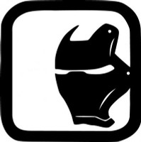 Ironman Mask in Square