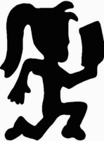 Hatchet Girl Band Logo Decal