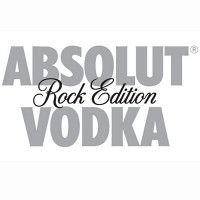 Absolut vodka rock edition logo booze sticker