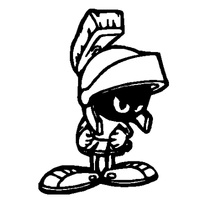 Martian Mad sticker 545