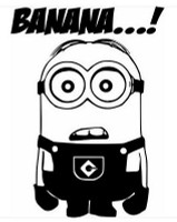 Minion Banana Decal