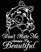 Sesame Street Miss Piggy Diecut Decal
