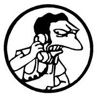 Moe Prank Simpson decal 830 Moe Prank Simpson decal 830