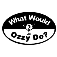 Ozzy Band Logo car decal 850