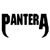 Pantera Band Logo car decal 844