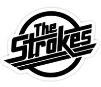 The Strokes Rock Band Sticker