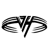 Van Halen Band Logo Vinyl Sticker 197