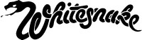 White Snake Band Logo Decal