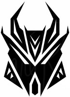 Decepticon Logo Diecut Decal