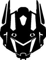 Transformers logo clipart diecut decal