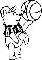 Diecut Pooh Stickers 2917