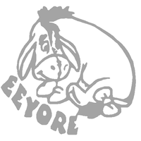 Eeyore sticker 053
