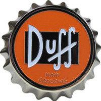 Duffs Beer Bottle Cap Sticker