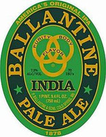 Ballantine GREEN LOGO BEER STICKER