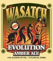 Evolution Beer Sticker