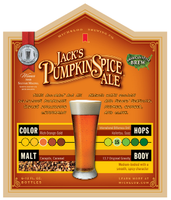 Michelob Jacks Pumpkin Spice Ale End Panel Decal