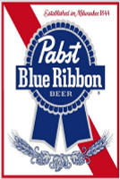 PBR Beer Label Verticle Decal Sticker