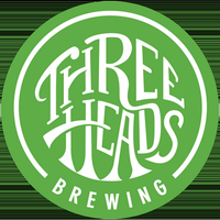 three heads brewing logo sticker