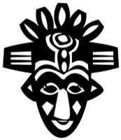 African Wall Art MASK 10