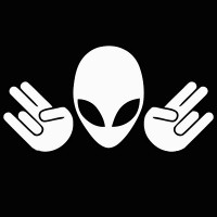 ALIEN SHOCKER DECAL ALIEN SHOCKER DECAL