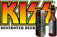 KISS Beer Sticker 03